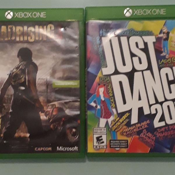 2 jogos de Xbox One