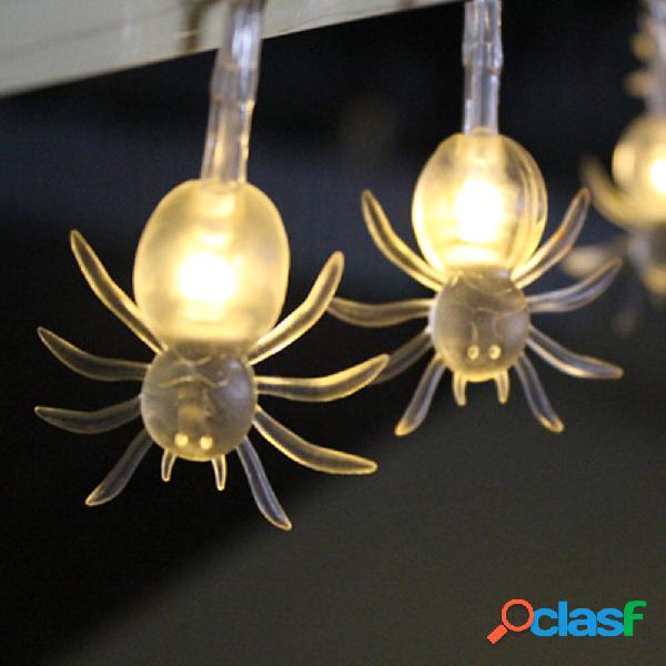 2M 20 LED Halloween Spider String Lights LED Fairy Lights