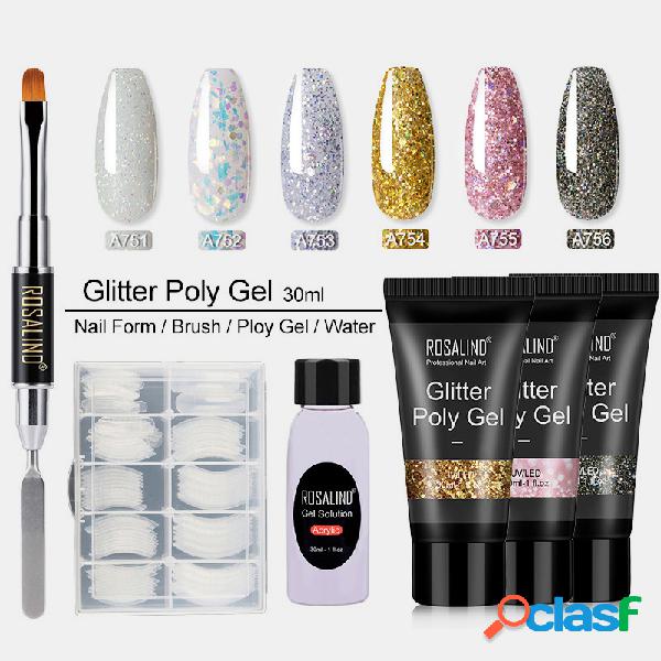 30 ml Brilho Gel UV Vernizes para gel de construção Unhas