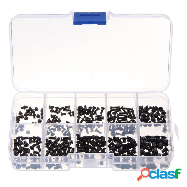 300Pcs M2 / M2.5 / M3 Parafusos Portáteis Box Set para HP