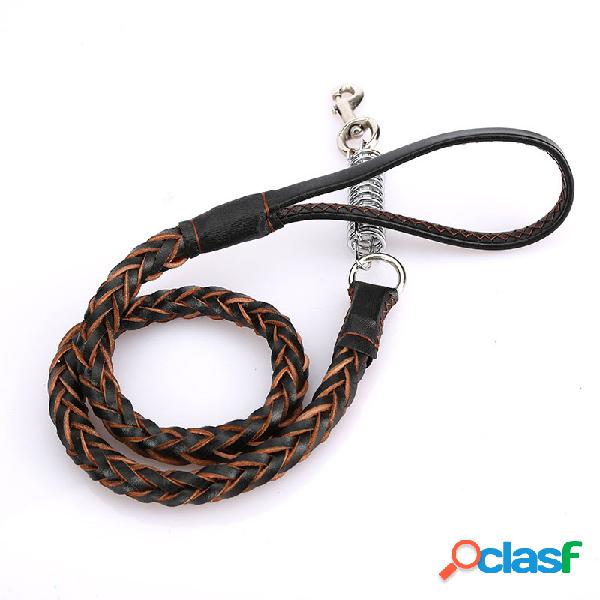 4 Cores De Couro De Luxo Cachorro Trela De Leash Pet Leash