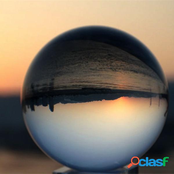 40-120mm Clear Magic Crystal Ball Esfera de vidro decorativo