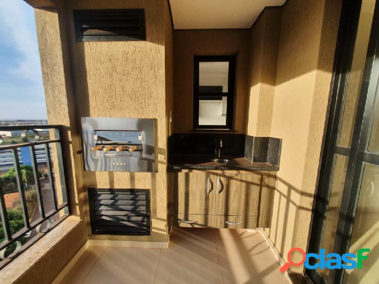 Apartamento com sacada gourmet no nova aliança