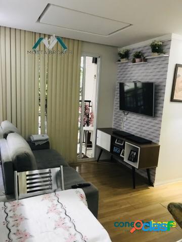 Apartamento no Cocaia, Proximo ao Shopping Maia, 58 m², 3