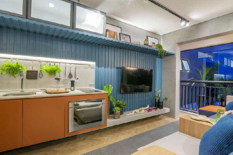 Apartamento para venda com 32 metros quadrados com 1 quarto