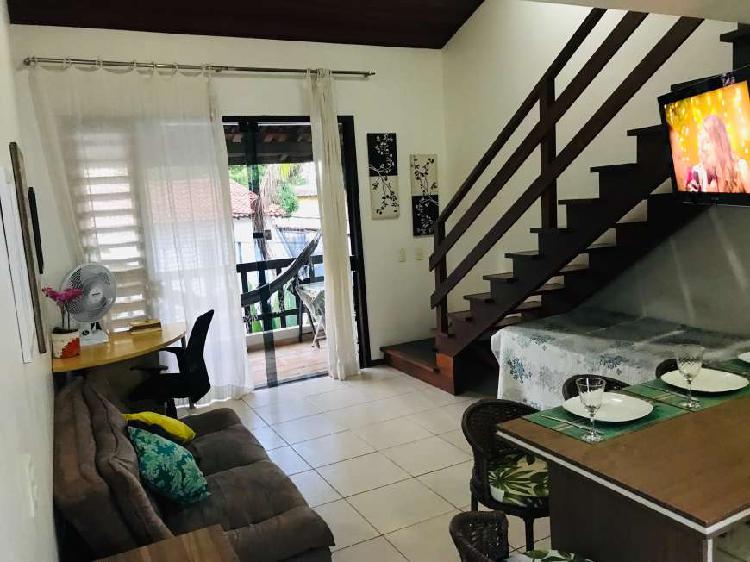 Apartamento para venda com 52 metros no centro de Pipa -
