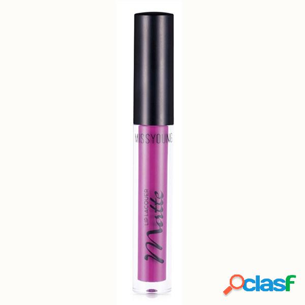 Batom Matte Lip Gloss Velvet Lip Esmalte Copo Antiaderente