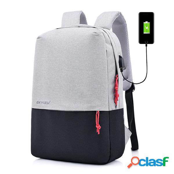 Carregamento ocasional do poliéster USB 16 polegadas de