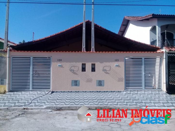 Casa nova pertinho do mar / Mongaguá