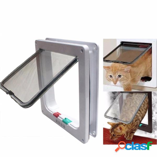 Cat Puppy Dog Segurança Segurança Flap Lock Frame Porta