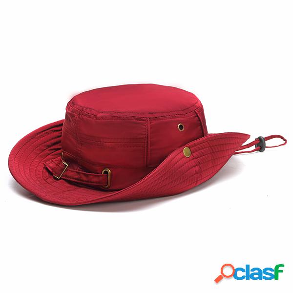 Chapéu em verão Comfortável Chapéu de pescador atividade