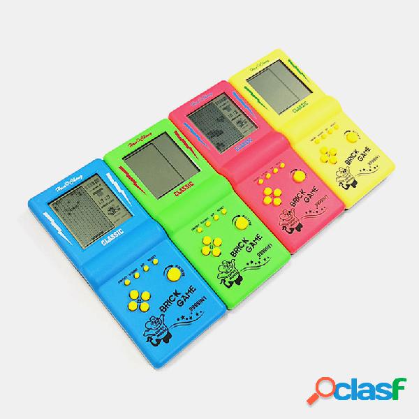 Classic Máquina de Jogo Portátil Tetris Brick Game Kids