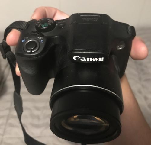 Câmera filmadora Canon (na caixa)