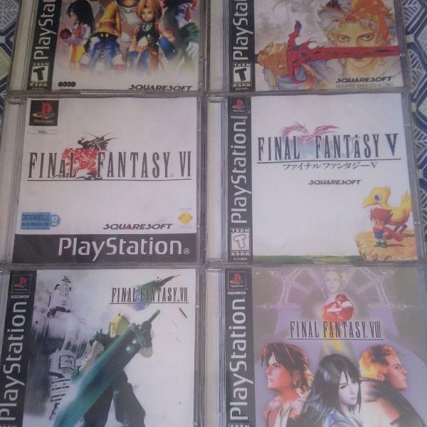 Coleção Final Fantasy PS one compatível com PS2