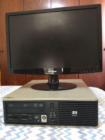 Computador e Monitor 19"