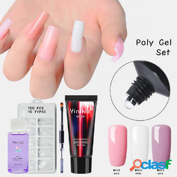 Conjunto de cola de cristal Conjunto de gel acrílico de