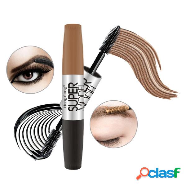Conjunto de rímel de creme de sobrancelha de duas cabeças