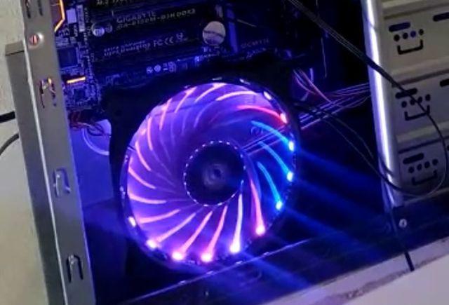 Cooler Fan RGB 120mm c3 tech 100%