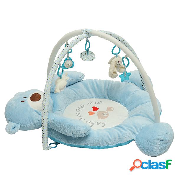 Dobrável Musical Urso Do Bebê Playmat Crianças Macio