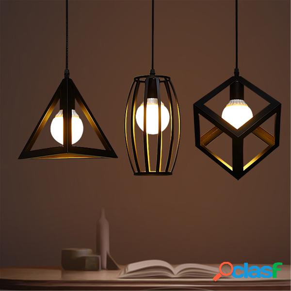 E27 luz de teto industrial pendente do candelabro do vintage