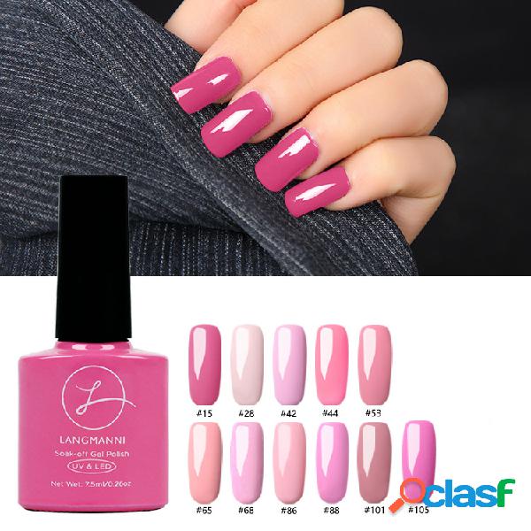 Gel De Unhas Princesa Rosa Polonês De Longa-duração