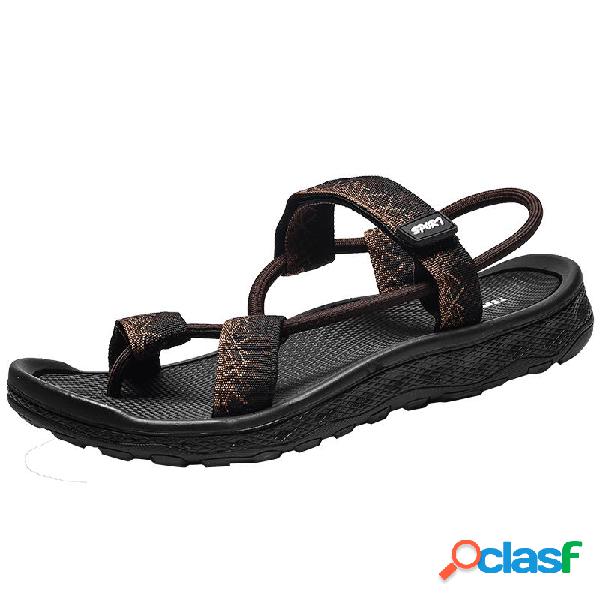 Homens Elegantes Roma Tecido Gancho Loop Adjustabler Alça