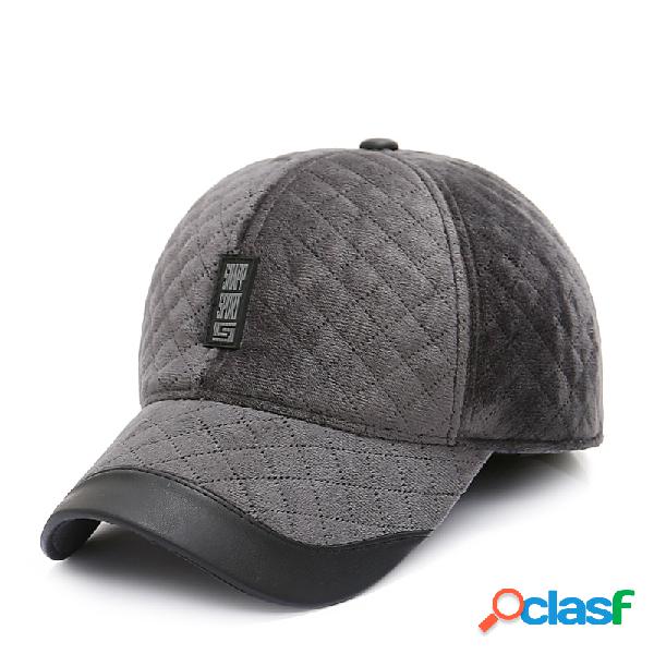 Homens Inverno Ajustável Estilo Simples Orelhas Quentes