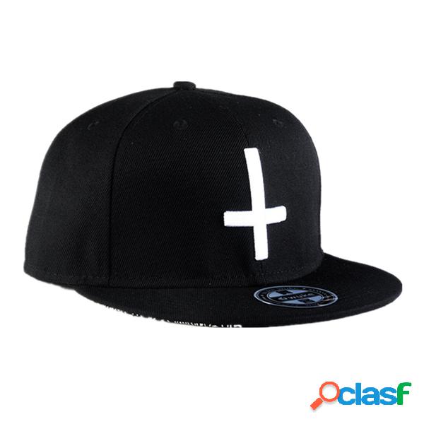 Homens Mulheres Hip Hop Baseball Plana Bill Chapéus