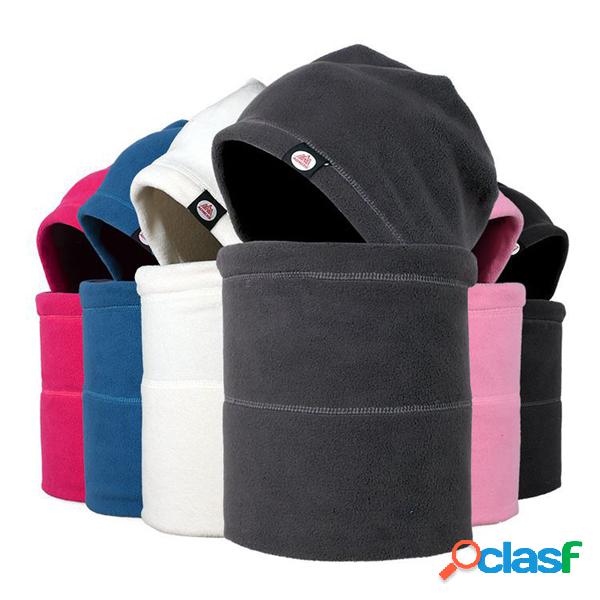 Homens Mulheres Rosto Completo Máscara Fleece Cap Pescoço