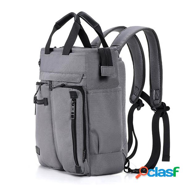 Homens Multi-função Nylon Resistente À Água Mochila