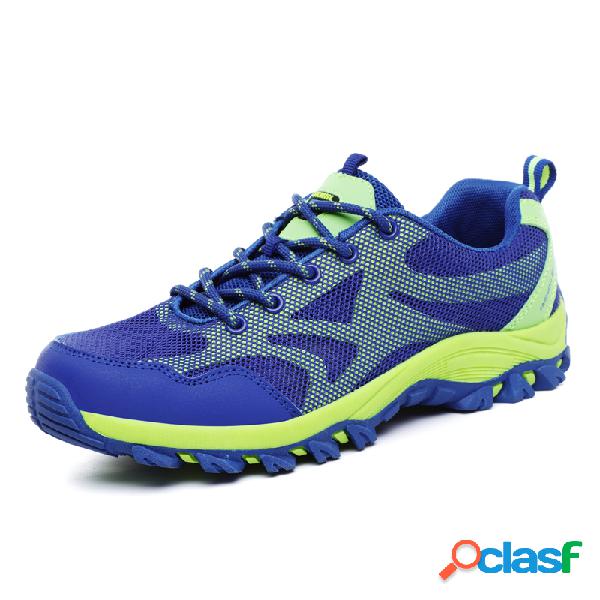 Homens Sapatos de caminhada ao ar livre Resistente ao