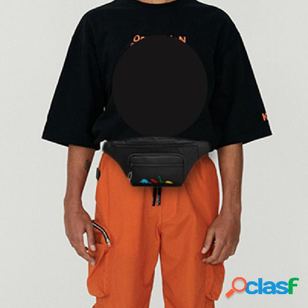Homens e Mulheres Cintura Bolsa Animal Embroidery Fanny Pack