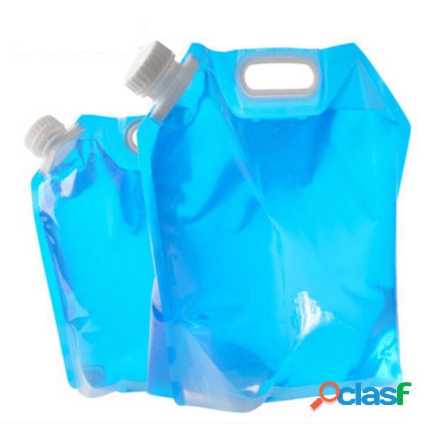 IPRee Sacola de água dobrável portátil Sacola de