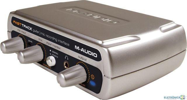 Interface de audio M-Audio Fast Track Usb