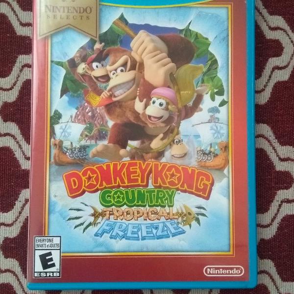 Jogo Donkey Kong Country Tropical Freeze Wii U