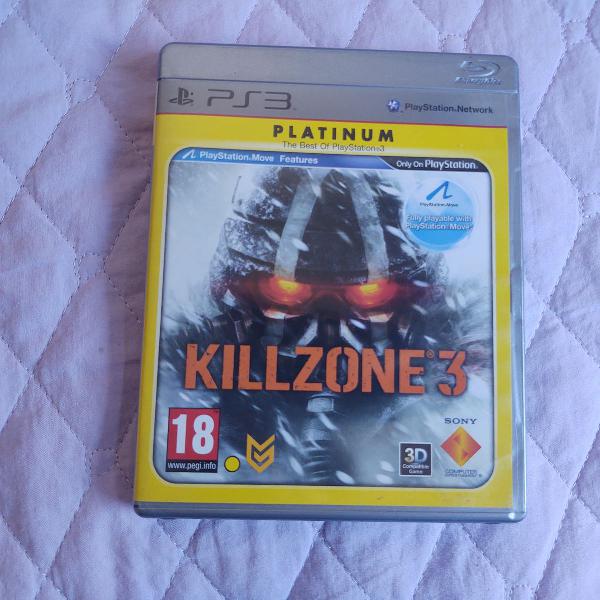 Jogo Killzone 3 Platinum para Ps3