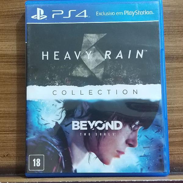 Jogo PS4 2 em 1 Original Heavy Rain e Beyond