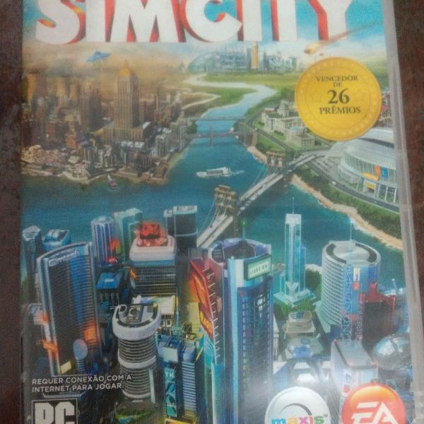 Jogo Simcity Edição Limitada Para Pc - Mídia Física