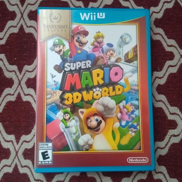 Jogo Super Mario 3DWorld WiiU