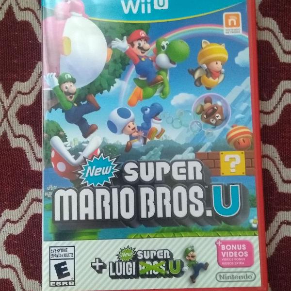 Jogo Super Mario Bros WiiU