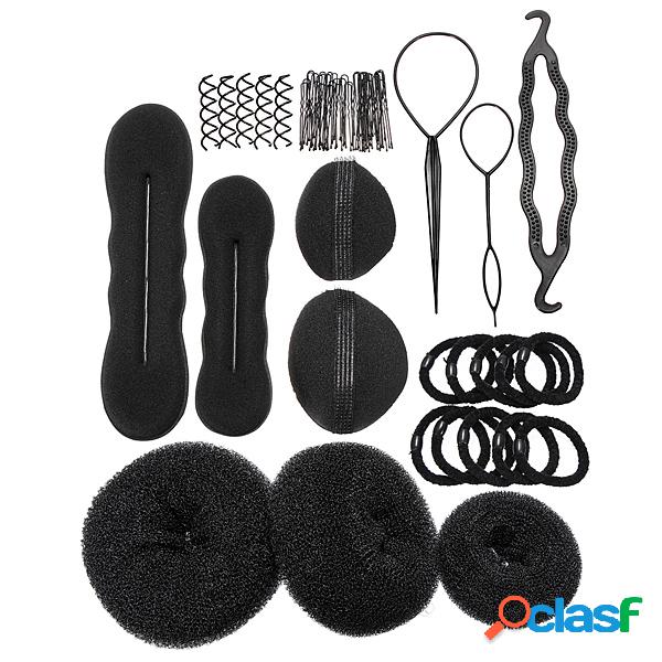 Lady Maker Braid Twist Hairpins Hair Bun Styling Acessórios