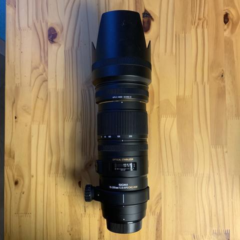 Lente Sigma Nikon 70-200mm 2.8