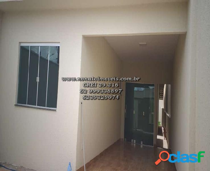 Linda Casa Nova com 3 quartos no Jardim Mariliza R$