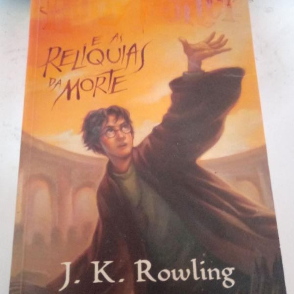 Livro Harry Potter a as relíquias da morte