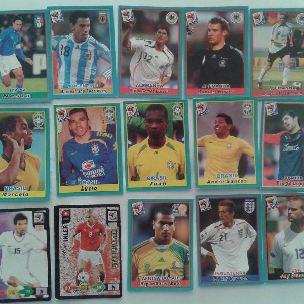 Lote Com 15 Cards Fifa World Cup Africa Do Sul 2010