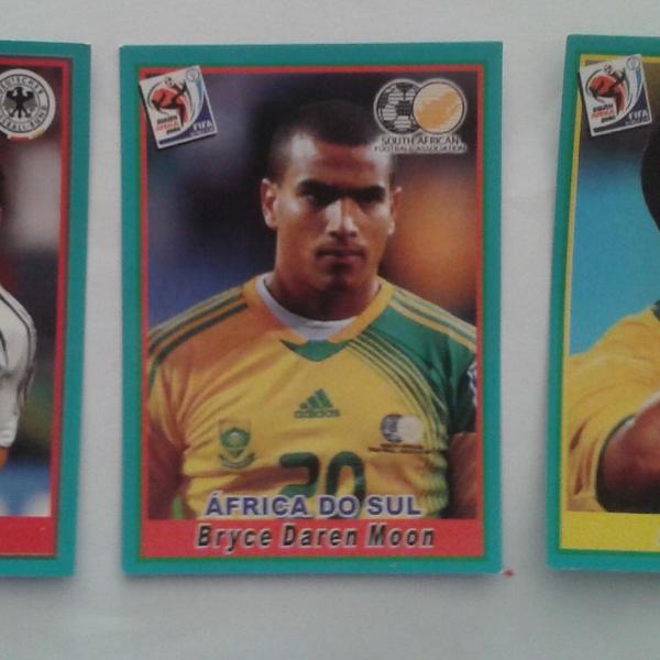 Lote Com 3 Cards Fifa World Cup Africa Do Sul 2010
