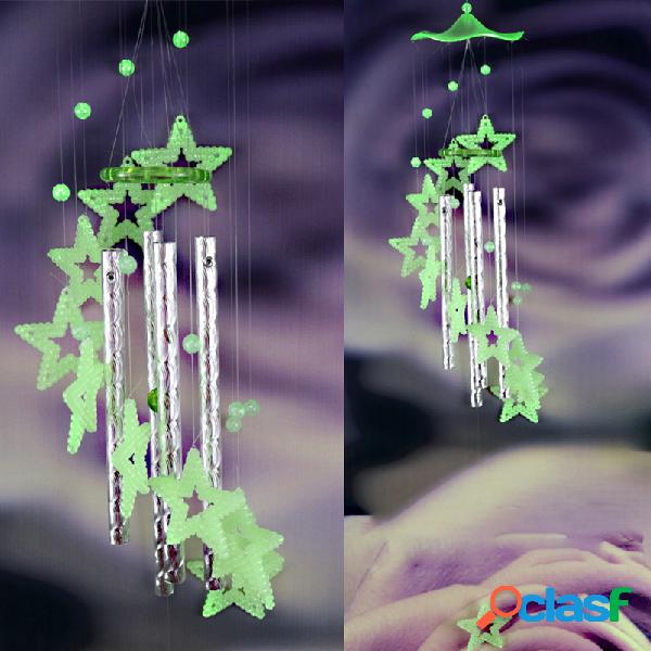 Luminosa Acrílico Wind Chime Presente De Cristal De