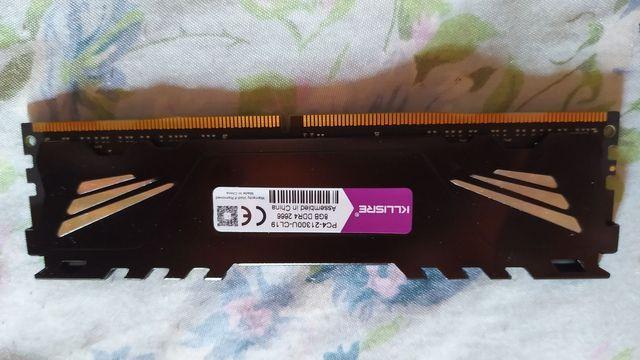 Memória ram 8gb DDR4 2666mhz marca KLLISRE