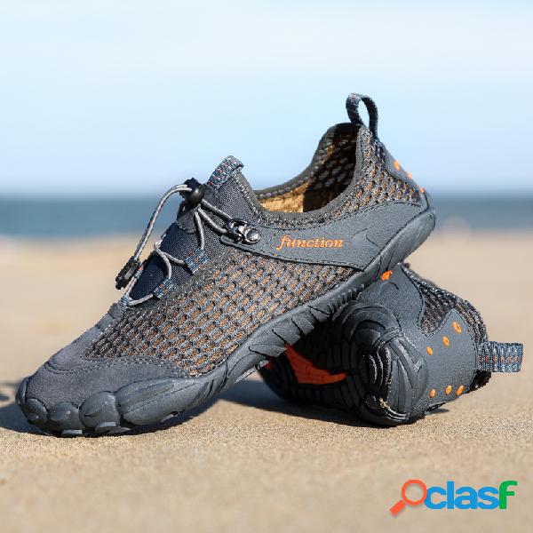 Men Quick Dry Mesh Super Soft água de barco ao ar livre