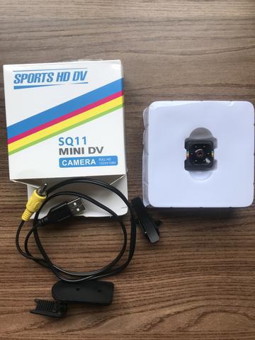 Mini Câmera Espiã Sports Multifuncional Full-HD 1080p